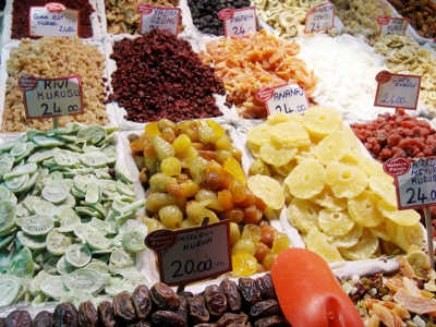 انواع میوه خشک در بازار