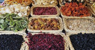 قیمت عمده میوه خشک در بازار تهران